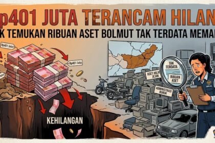 Rp401 Juta Terancam Hilang, BPK Temukan Ribuan Aset Bolmut Tak Terdata Memadai Rp401 Juta Terancam Hilang, BPK Temukan Ribuan Aset Bolmut Tak Terdata Memadai