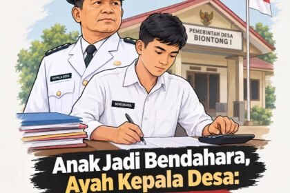 Anak Jadi Bendahara, Ayah Kepala Desa: Ada Apa di Balik Struktur Pemerintah Desa Biontong I?